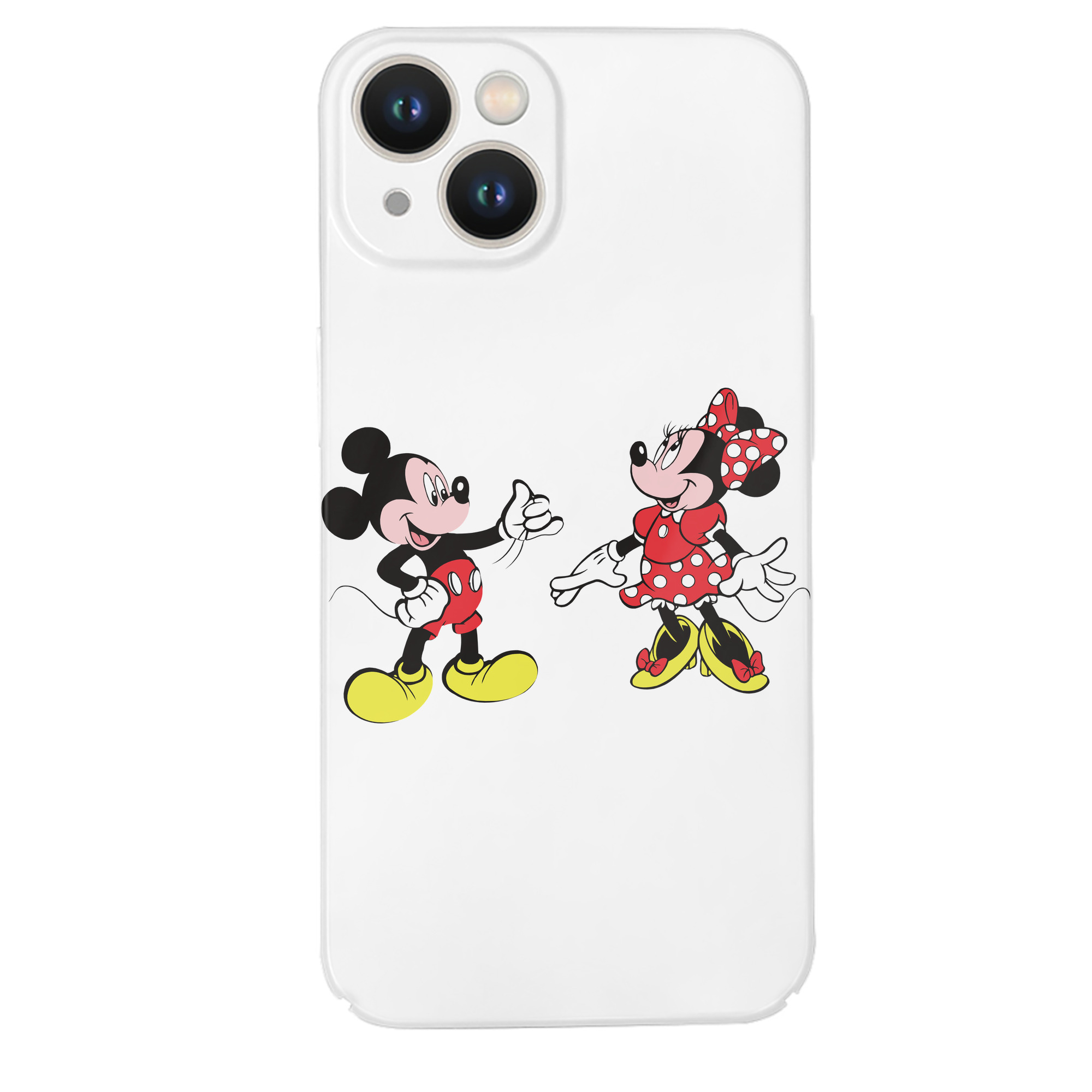 （画像用） ミッキーマウス Mickey Mouse 【iPhone 14シリーズ対応】ハードケース